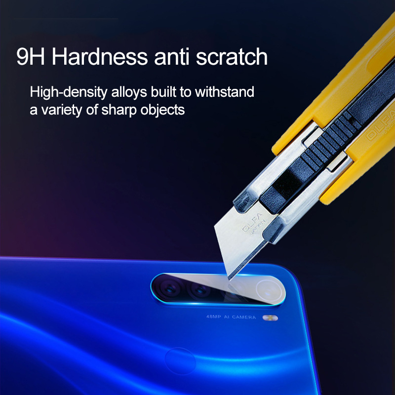 Bakeey-2PCS-Anti-scratch-HD-Clear-Tempered-Glass-Phone-Camera-Lens-Protector-for-Xiaomi-Redmi-Note-8-1568780-4